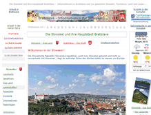 Tablet Screenshot of bratislava.de